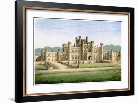 Lowther Castle, Westmorland, Home of the Earl of Lonsdale, C1880-Benjamin Fawcett-Framed Giclee Print