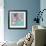 Lowtops (pink on blue)-John Golden-Framed Giclee Print displayed on a wall