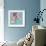 Lowtops (pink on blue)-John Golden-Framed Giclee Print displayed on a wall