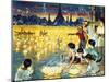 Loy Krathong Festival in Bangkok-Mcbride-Mounted Giclee Print