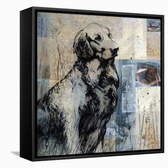 Loyal Companion-Mary Calkins-Framed Premier Image Canvas