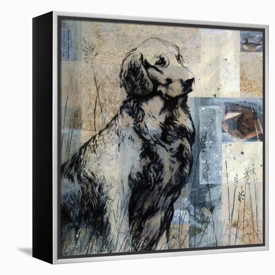 Loyal Companion-Mary Calkins-Framed Premier Image Canvas