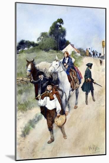 Loyalists to Canada-Howard Pyle-Mounted Giclee Print