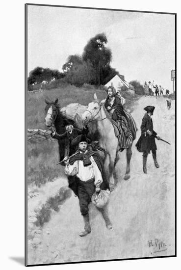 Loyalists to Canada-Howard Pyle-Mounted Giclee Print