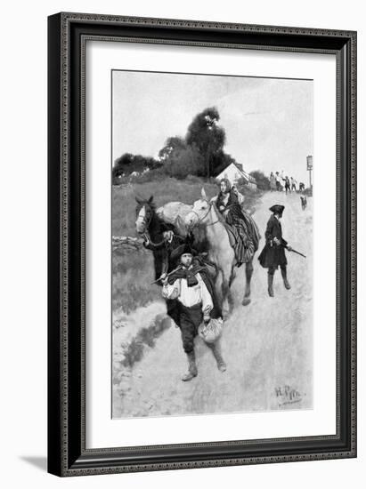 Loyalists to Canada-Howard Pyle-Framed Giclee Print