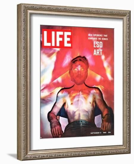 LSD Art, September 9, 1966-Yale Joel-Framed Photographic Print