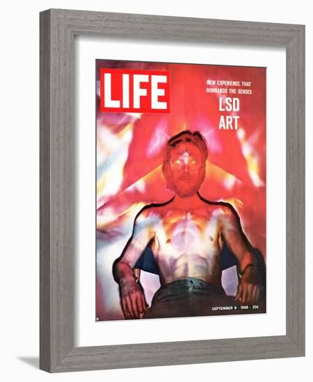 LSD Art, September 9, 1966-Yale Joel-Framed Photographic Print