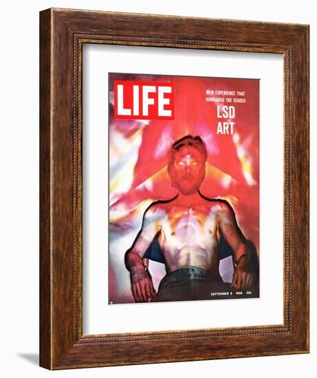 LSD Art, September 9, 1966-Yale Joel-Framed Photographic Print