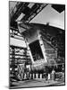 LST under Construction at Shipyard of the American Bridge Co-Andreas Feininger-Mounted Photographic Print