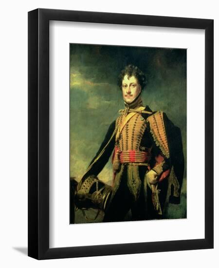 Lt. Col. Sir John James Fraser in Hussar Uniform-Sir Henry Raeburn-Framed Giclee Print