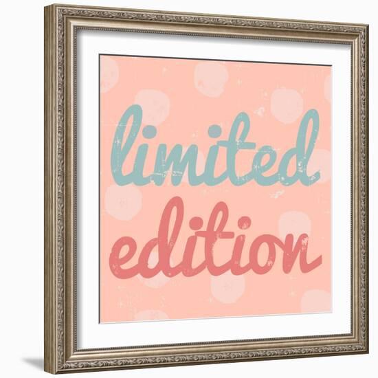 Ltd Edition Polka Dot-Lola Bryant-Framed Art Print