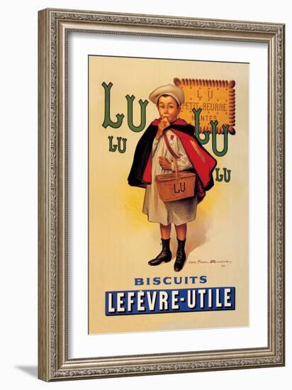 Lu Lu Biscuits-Firmin Etienne Bouisset-Framed Art Print