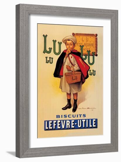 Lu Lu Biscuits-Firmin Etienne Bouisset-Framed Art Print