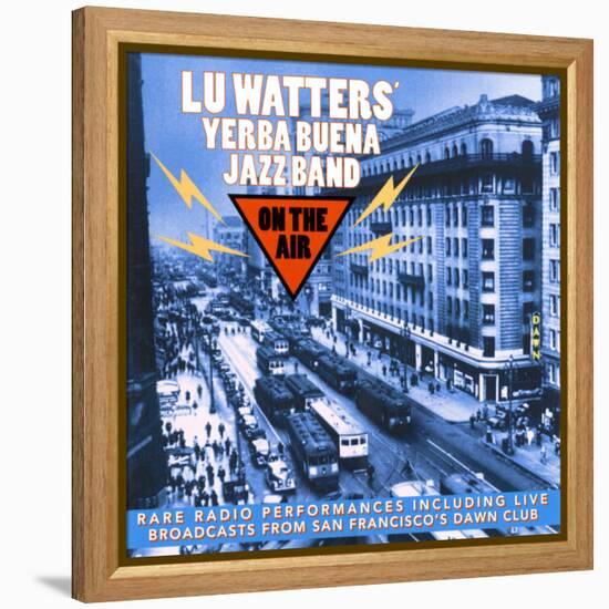 Lu Watters - On The Air-null-Framed Stretched Canvas