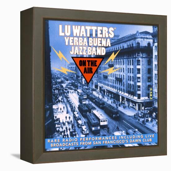 Lu Watters - On The Air-null-Framed Stretched Canvas