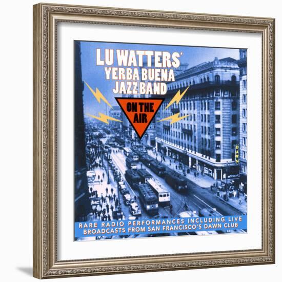 Lu Watters - On The Air-null-Framed Art Print