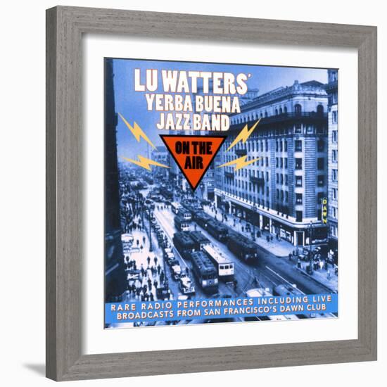 Lu Watters - On The Air-null-Framed Art Print