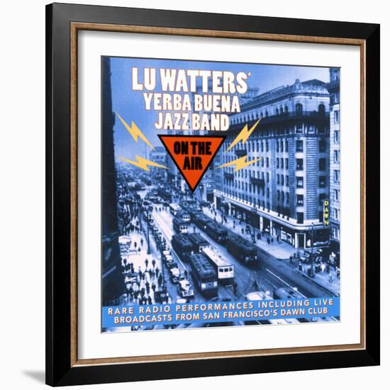Lu Watters - On The Air-null-Framed Art Print