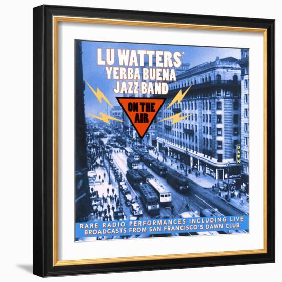 Lu Watters - On The Air-null-Framed Art Print