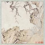 Narcissus, Plum Tree and Landscape-Lu Zhi-Giclee Print