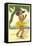 Luana, Little Hula Girl-null-Framed Stretched Canvas