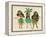 Luau Girls Beige-Cat Coquillette-Framed Premier Image Canvas