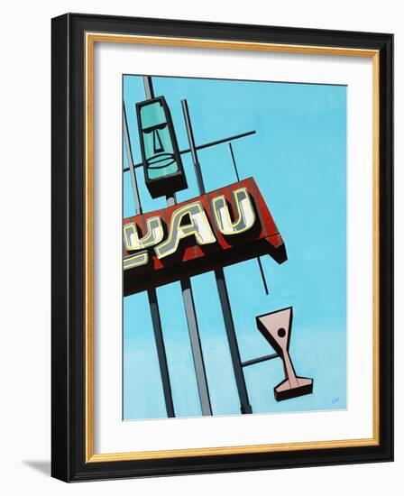 Luau-Clayton Rabo-Framed Giclee Print