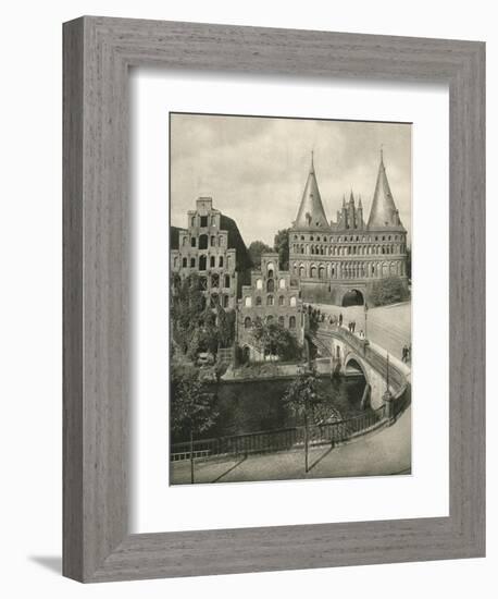 'Lubeck - Holstentor', 1931-Kurt Hielscher-Framed Photographic Print