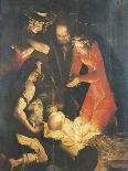 The Holy Family with the Infant Baptist in the Carpenter's Shop-Luca Cambiaso-Giclee Print