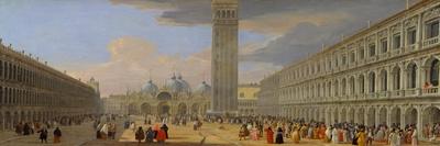 The Arrival of the Earl of Manchester in Venice, 1707-10 (Oil on Canvas)-Luca Carlevaris-Giclee Print