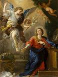 Minerva in the Fight Against Gigantes-Luca Giordano-Giclee Print