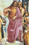 The Preaching of the Antichrist, Detail of Christ and the Devil-Luca Signorelli-Giclee Print