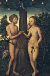 Adam and Eve-Lucas Cranach Elder-Framed Premier Image Canvas