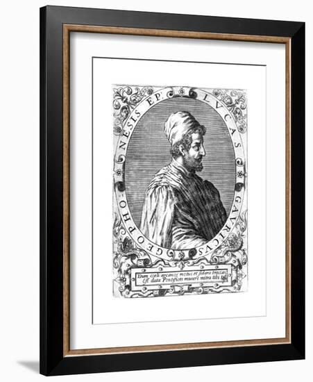 Lucas Gaurico, Italian Astronomer, Astrologer and Mathematician, 16th Century-Theodor de Bry-Framed Giclee Print