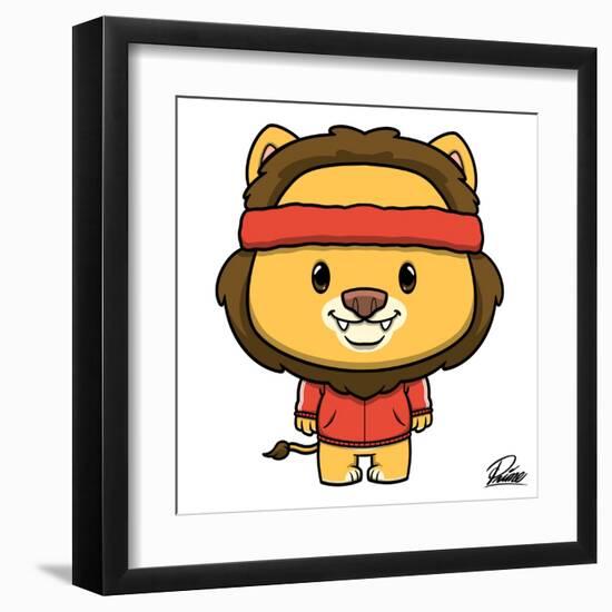 Lucas Lion-Marcus Prime-Framed Art Print