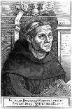 Martin Luther as Augustinian Friar, 1520-24-Lucas the Elder Cranach-Framed Premier Image Canvas