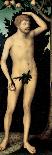 Adam, 16Th Century (Oil on Panel)-Lucas the Younger Cranach-Giclee Print
