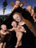 Portrait of Anne of Denmark-Lucas the Younger Cranach-Giclee Print