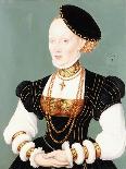 Portrait of Anne of Denmark-Lucas the Younger Cranach-Giclee Print