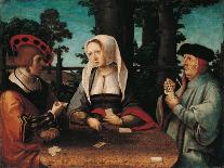 Card Players-Lucas Van Leyden-Stretched Canvas