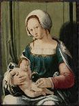 Virgin and Child-Lucas van Leyden-Art Print