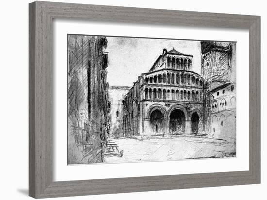 Lucca, 1832-John Ruskin-Framed Giclee Print