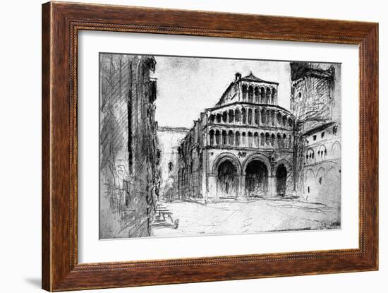 Lucca, 1832-John Ruskin-Framed Giclee Print