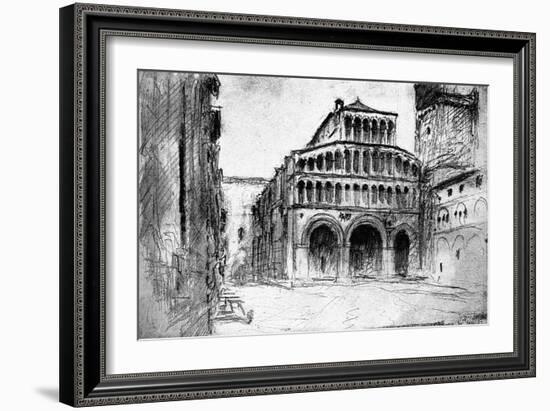 Lucca, 1832-John Ruskin-Framed Giclee Print