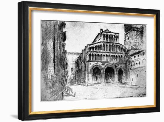 Lucca, 1832-John Ruskin-Framed Giclee Print