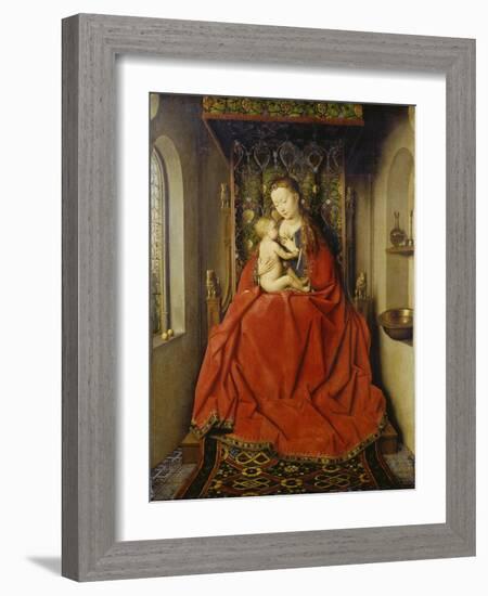 Lucca-Madonna, about 1437/38-Jan van Eyck-Framed Giclee Print