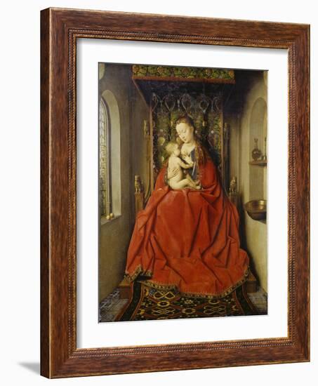 Lucca-Madonna, about 1437/38-Jan van Eyck-Framed Giclee Print