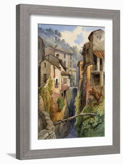 Lucca, Tuscany, Italy, 1850-Gustavo Witting-Framed Giclee Print