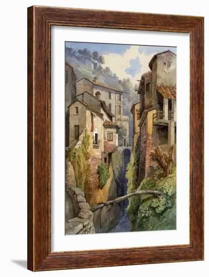 Lucca, Tuscany, Italy, 1850-Gustavo Witting-Framed Giclee Print