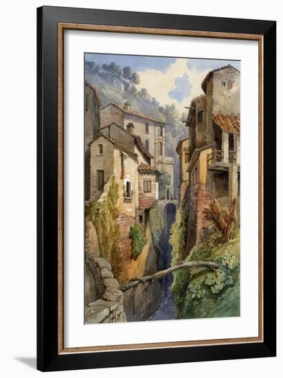 Lucca, Tuscany, Italy, 1850-Gustavo Witting-Framed Giclee Print